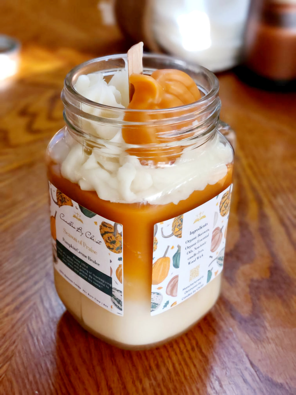 Season of Praise Candle – Faith, Peace & Gratitude